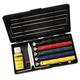  Lansky Deluxe 5- Stone System Precision Knife Sharpening Kit, Lkclx