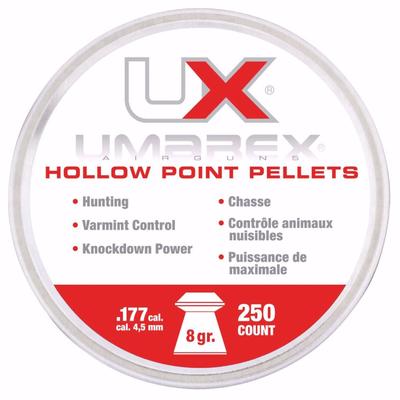 Umarex UX Hollow Point Lead Pellet .177 -  250 Count, 2211274