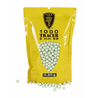 Umarex EF Tracer BB'S .20 Gram, Light Green, 1000 Count, 2211277