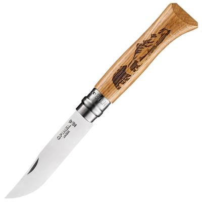 Opinel Animalia N08 Bear Folding Knife 3.25