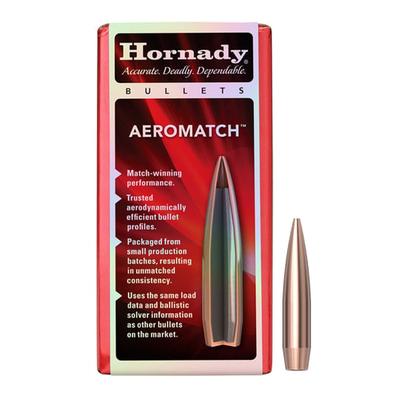 Hornady Aeromatch Bullets 30 Cal .308