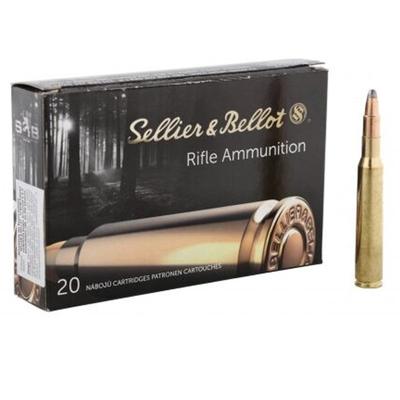 Sellier & Bellot Ammo 7mm Rem. Magnum, 140 Grain, SP (Soft Point), Box of 20, 332772