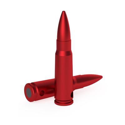 Birchwood Casey Duracap Training Rounds 7.62x39, 4 Pack, Aluminum, BC-DCTR-762