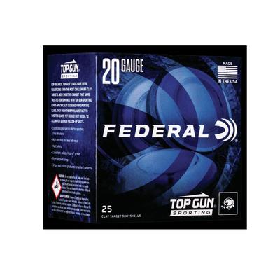 Federal Top Gun Sporting Ammo 20 Gauge, 2.75