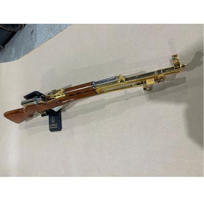 1971 Chinese SKS Rifle, 2 Tone Gold & Chrome plated with Wood Stock, 7.62x39mm, All matching serial numbers, Excellent Condition