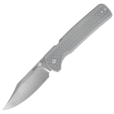Cold Steel Full Metal Clip Point Atlas Lock Folding Knife, S35VN Satin, Titanium, CS-FL-35FMB-SA