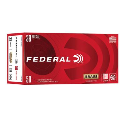 American Eagle Handgun, 38 Special, 130 Grain, Full Metal Jacket, 890 fps - Box  of 50 Rounds