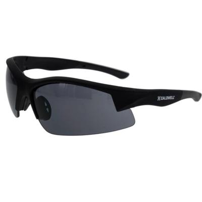 Caldwell Shooting Glasses Black with Smoke Lenses, 1250183