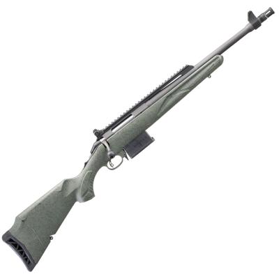 Ruger American Rifle Generation II Scout 308 Win 16.10” Barrel - Leaf Green American G2 Stock 