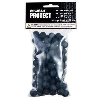 Beeman Protect BP50 .50 Caliber Black Rubber Balls (100 Count)