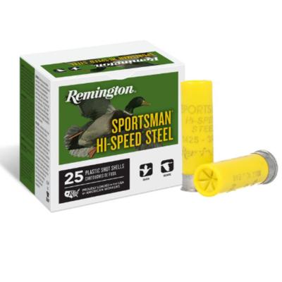 Remington - Sportsman Hi-Speed Steel, 20 Gauge, 7 Shot, 2-3/4 in, 3/4 oz, 1425 fps - Box of 25 Rounds