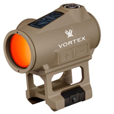 Vortex Crossfire II 2 MOA Solar Red Dot - Tan