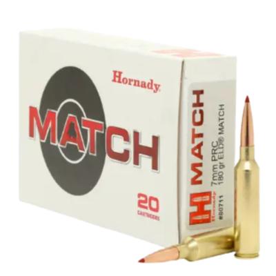 Hornady - 7mm PRC, 180 gr ELD Match - Box of 20 Rounds 