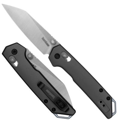 Kershaw - Mini Iridium - Reverse Tanto - Folder, Manual - Gray