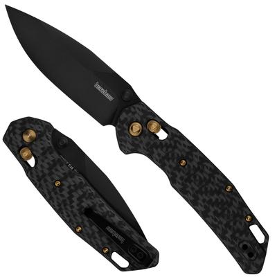 Kershaw - Heist - Carbon Fiber, CPM 20CV - Folder, Manual - Black