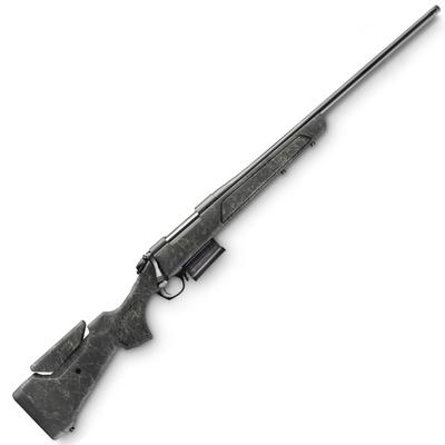 Bergara B14 Sierra, 6.5 Creedmoor, 22” Barrel -  Black-On-Black White Spider Web Pattern