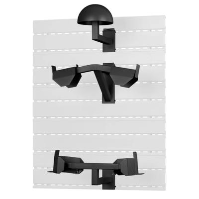 Saviour Equipment - Wall Rack System - H.A.B Rack - Obsidian Black 