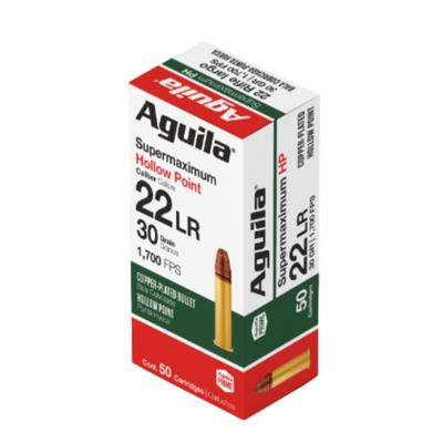 Aguila Ammunition 22 LR Super Maximum 30 Gr - Box of 50 Rounds