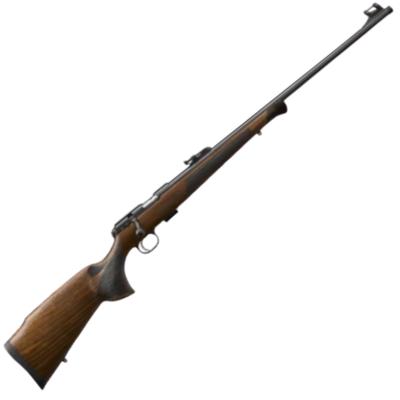 CZ 457 Premium .17 HMR 24? Wood Blued Barrel, Wood Stock. (DEMO model as in condition)