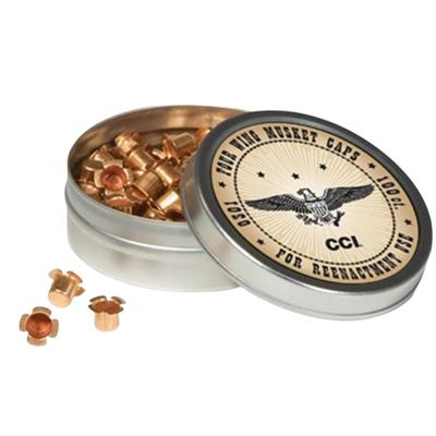 CCI 301 Four Wing Musket Caps Tin of 100