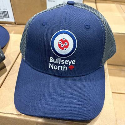 Bullseye North Hat - Blue with Grey Mesh
