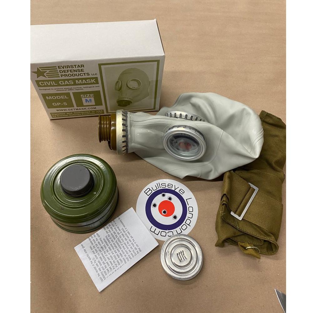  Russian Gp- 5 Gas Mask Adult Small W/Filter Rgm- Adult- S