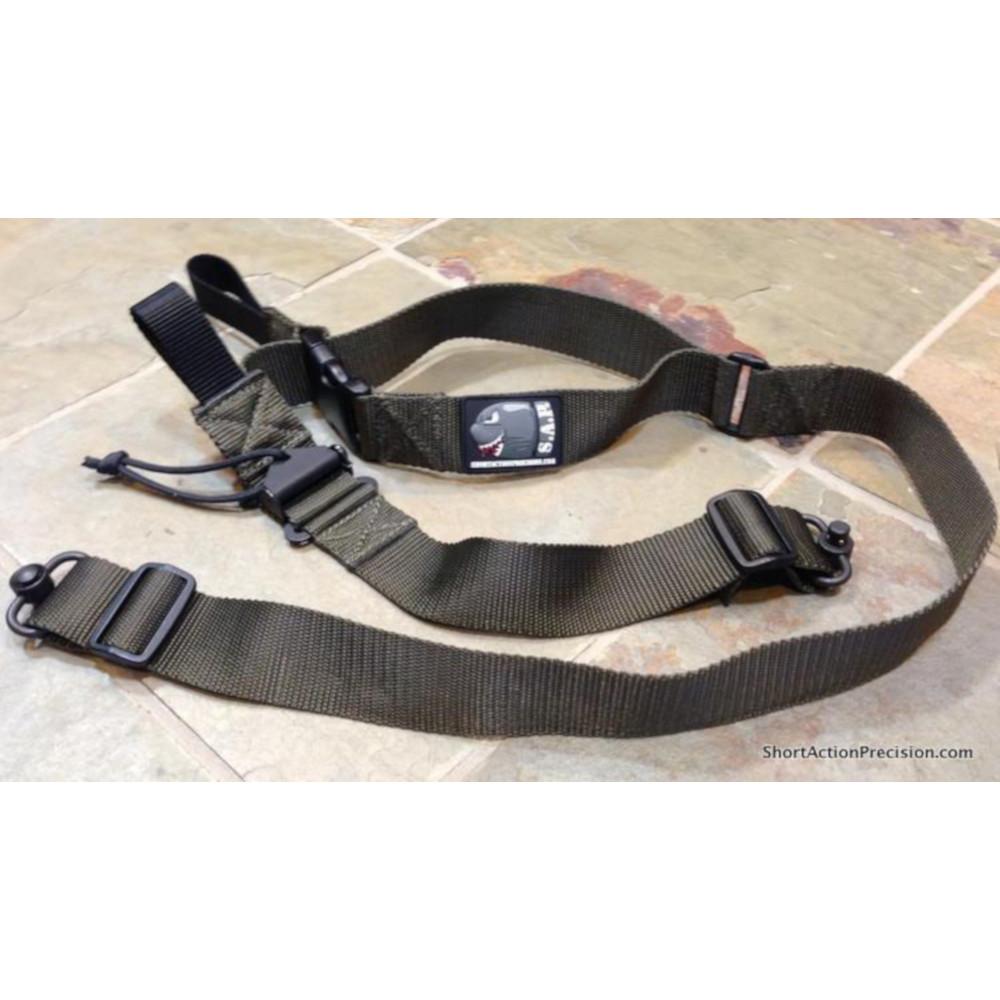 Bullseye North SAP Positional Sling OD Green Flush Cup Swivels Dlr