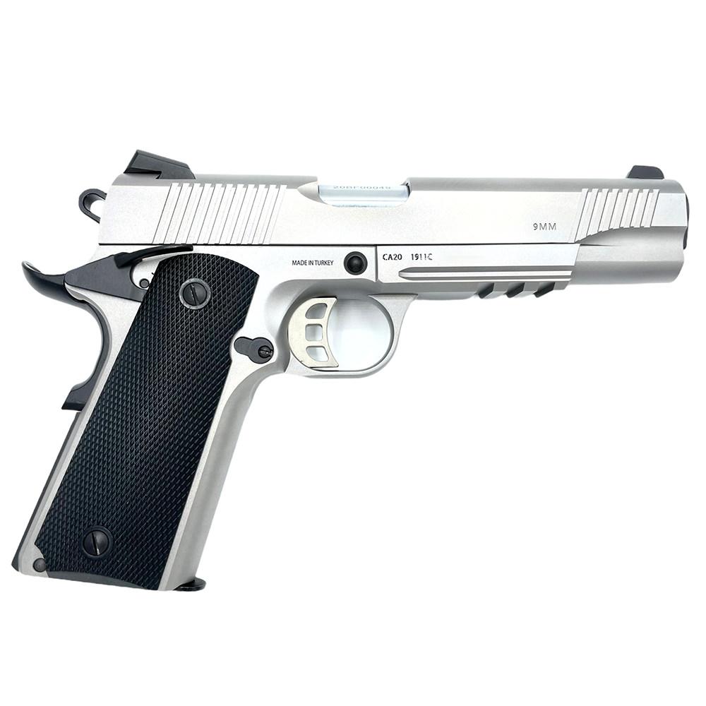  Canuck 1911 Semi- Auto Pistol 9mm Stainless 5 