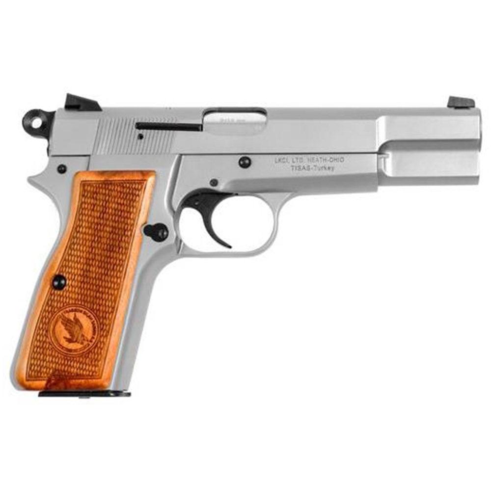  Canuck Hp Semi- Auto Pistol 9mm Stainless Steel 4- 5/8 