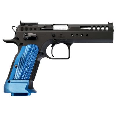 Tanfoglio Xtreme Limited Custom Pistol 9mm Black & Blue Appointments Small Frame