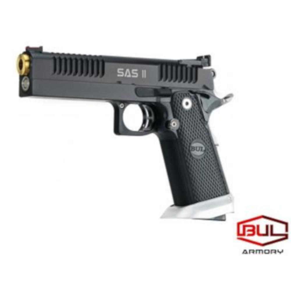  Bul Armory Sas Ii Saw (Black/Gold X- Line) Semi- Auto Pistol 9mm 5.01 