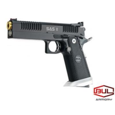 BUL Armory SAS II SAW (Black/Gold X-Line) Semi-Auto Pistol 9mm 5.01