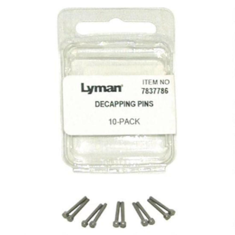 Bullseye North | Lyman Decapping Pins Steel 7837786 - Pack of 10