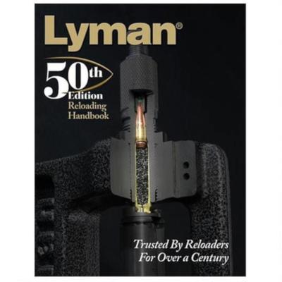 Lyman 50th Edition Reloading Handbook Softcover 528 Pages