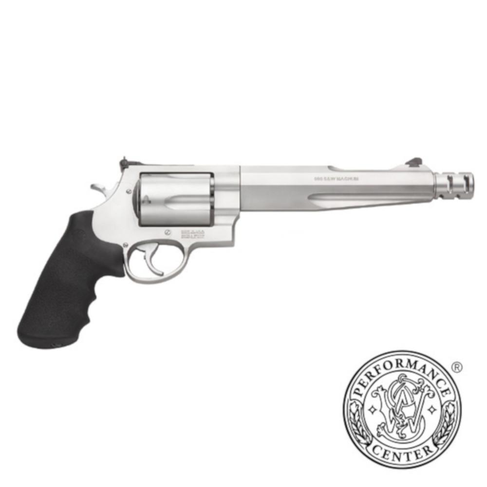bullseye north s w 500 revolver 500 s w 7 5 barrel 5 round capacity rubber grips stainless finish 170299 s w 500 revolver 500 s w 7 5 barrel