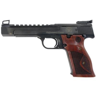 S&W 41 22LR Performance Center Rimfire Pistol with Custom Target Grips 5.5