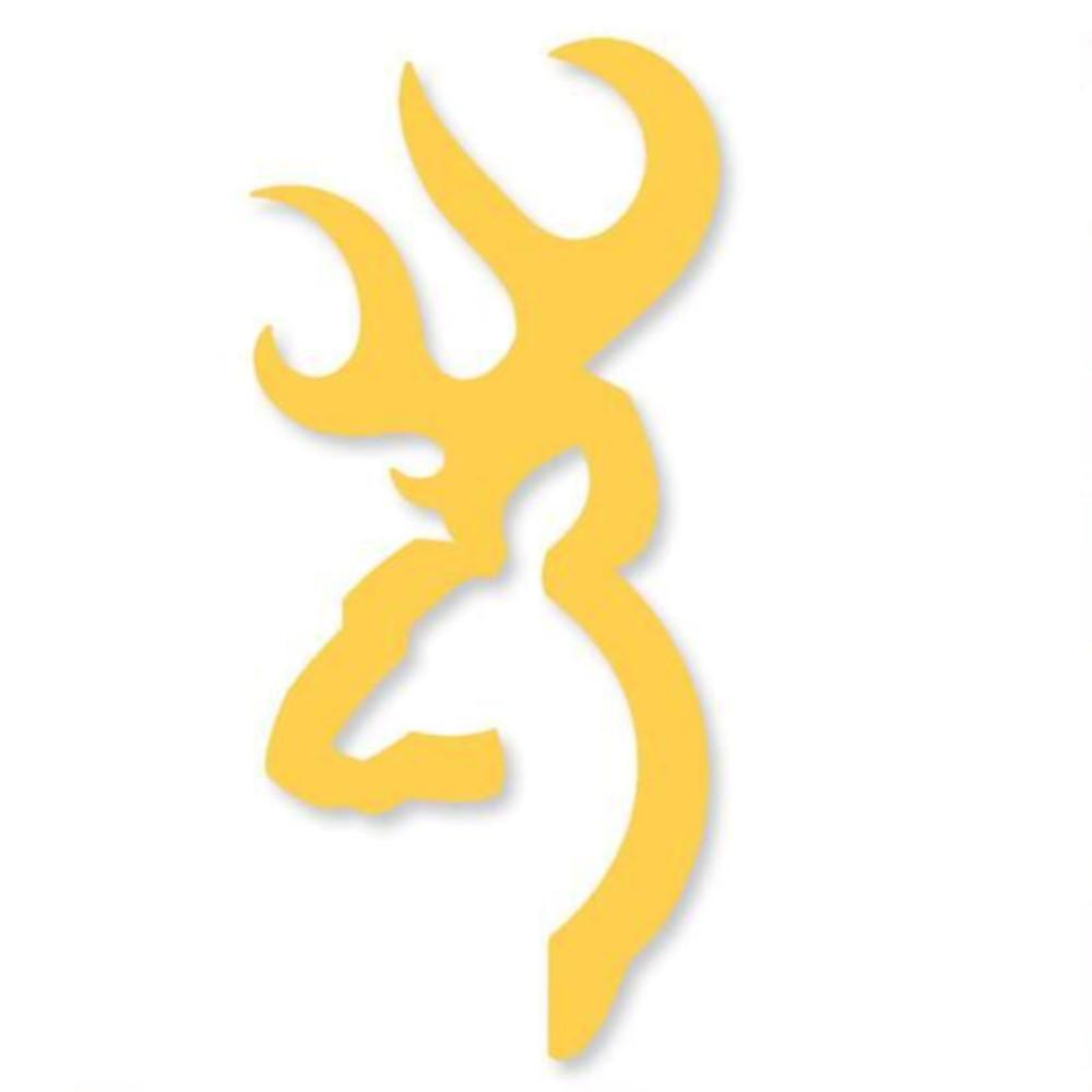 Bullseye North | Browning Flat Buckmark Decal Gold 6" 3922007316