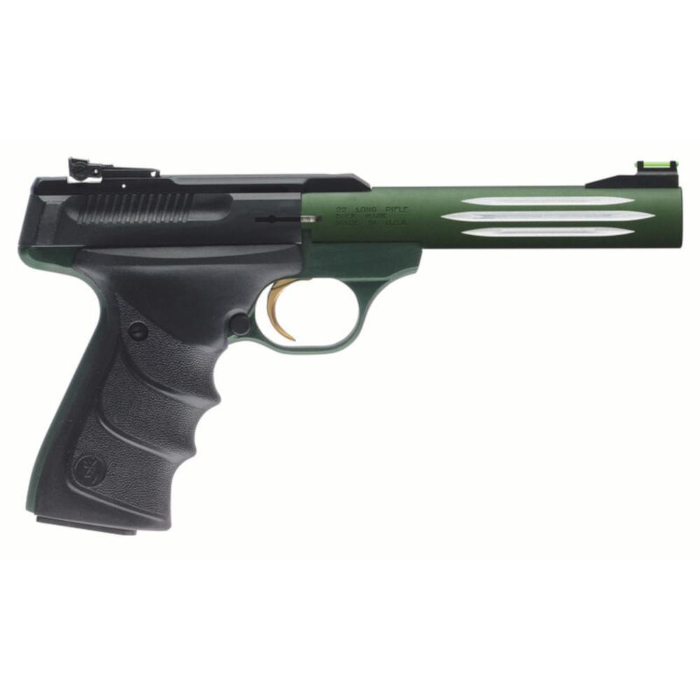  Browning Buck Mark Lite Green Semi- Auto Pistol .22lr 5.5 