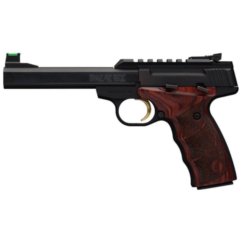  Browning Buck Mark Plus Rosewood Udx Semi- Auto Rimfire Pistol .22lr 5.5 