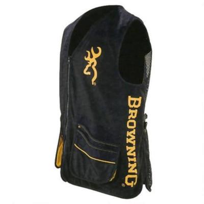 Browning Team Browning Shooting Vest Twill/Mesh Black/Gold XXL 3051549905