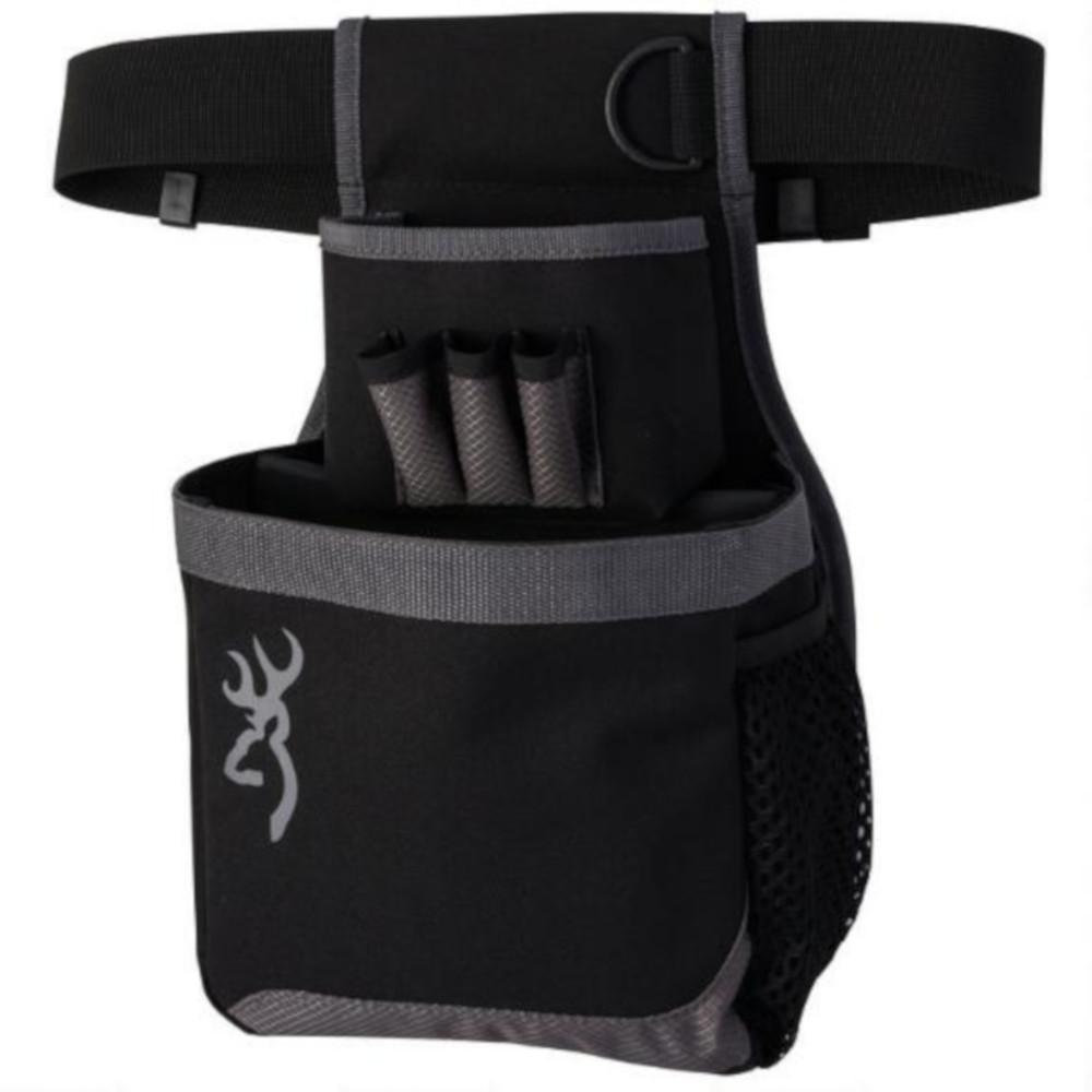  Browning Flash Shell Pouch Adjustable Belt Black/Gray 121062692