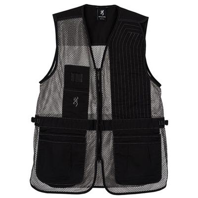 Browning Trapper Creek Vest Black/Gray Left Hand XX-Large 3050369905