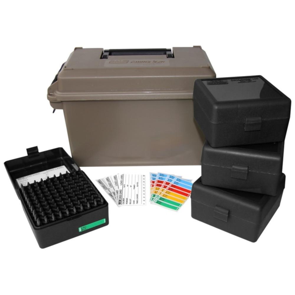  Mtm Ammo Can Combo : 50 Caliber Plastic Dark Earth With 4 Flip- Top Ammo Boxes 22- 250 Remington 243 Winchester 308 Winchester 100- Round Plastic Black