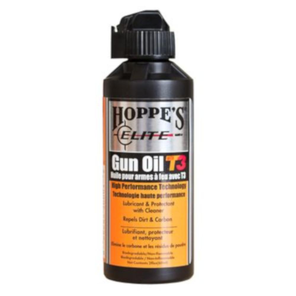 Bullseye North Hoppe's Elite Gun Oil Bottle with T3 4oz