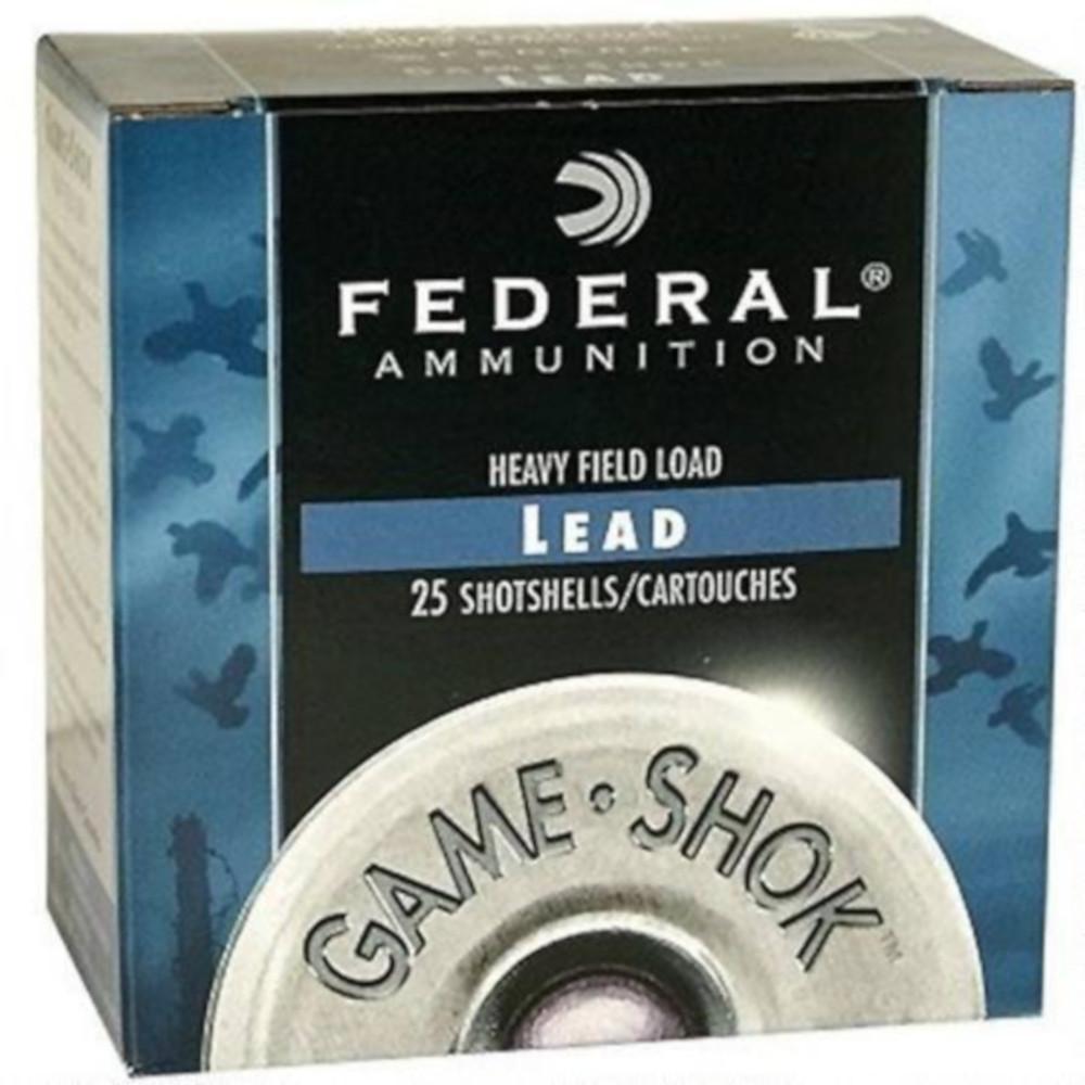 Federal Premium Game- Shok Hi- Brass Ammo 12 Gauge 2 3/4 