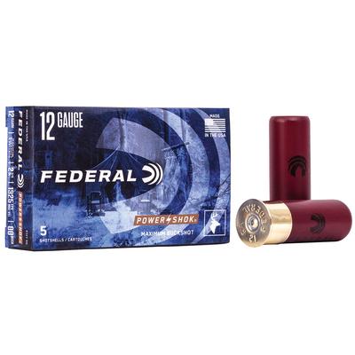 Federal Power-Shok Ammo 12 Gauge 2-3/4