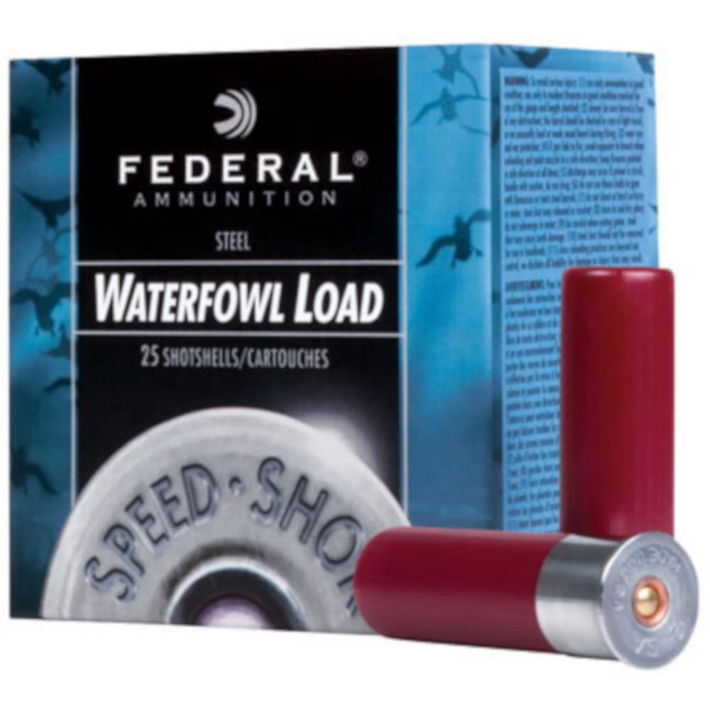  Federal Speed- Shok Waterfowl Ammo 12 Gauge # 3 Steel Shot 3 1/2 