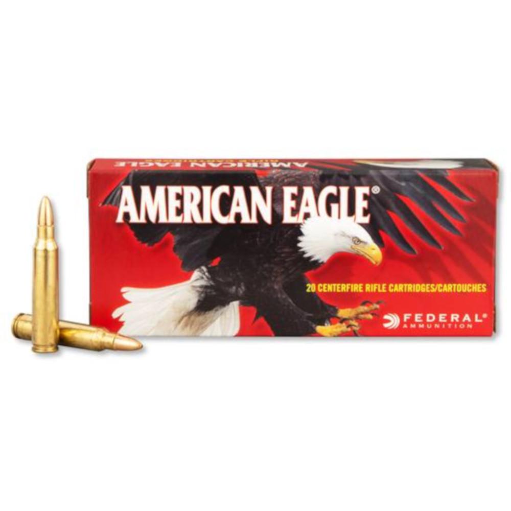  Federal American Eagle Ammo .223 Rem Jhp 50gr 3325 Fps Ae223g - Box Of 20