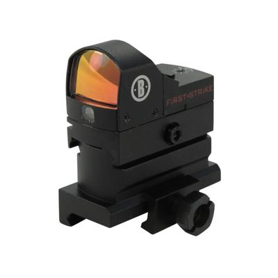 Bushnell AR Optics First Strike Reflex Red Dot Sight 5 MOA Dot with Hi-Rise Mount AR-15 Flattop Matte AR730005