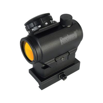 Bushnell AR Optics TRS-25 Red Dot Sight 1x 25mm 3 MOA Dot with Integral Hi-Rise Weaver-Style Mount Matte AR731306